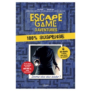 Escape Game 3 aventures 100% suspense